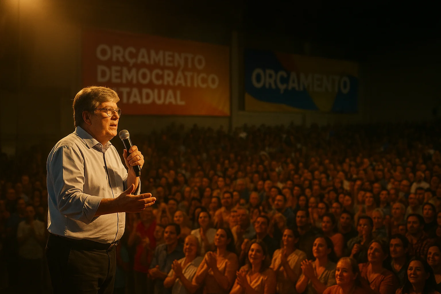 João Azevêdo lidera audiência do ODE em Sousa e anuncia R$ 90 milhões em investimentos