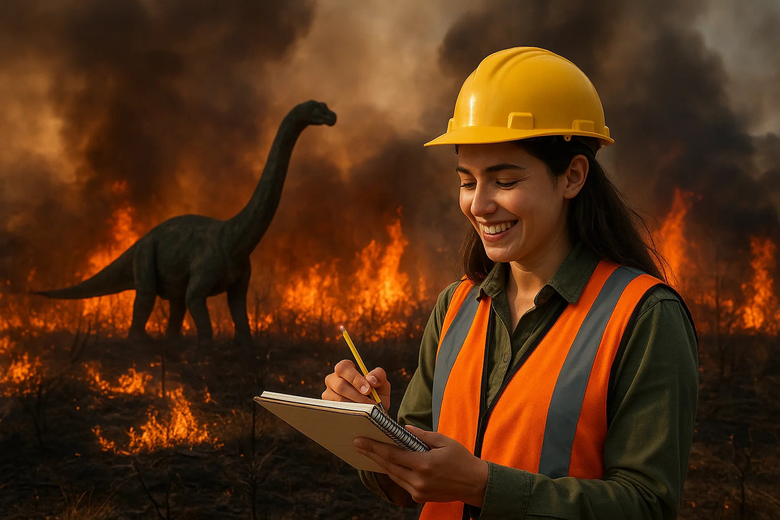 Atividades suspensas no Vale dos Dinossauros após incêndio em Sousa