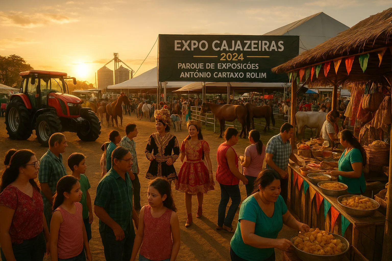 Expo Cajazeiras 2024: animais, máquinas e cultura até sábado